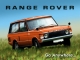 Enamel Sign: Range Rover